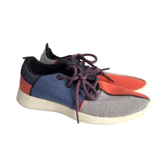 allbirds Shoes - Allbirds Wool Runner Patchwork Multicolor Ltd Edition Tennis Shoes Sneakers 9